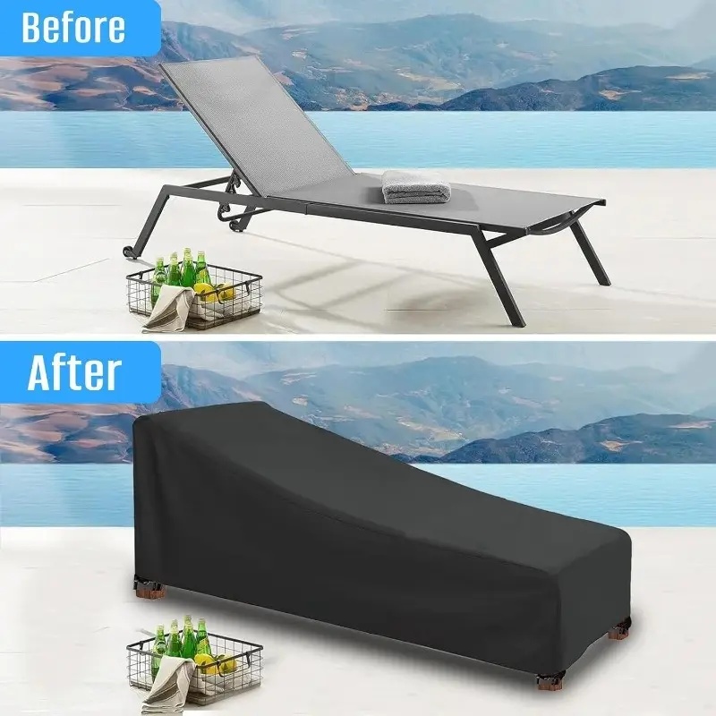 Outdoor Furniture Heavy - Capas resistentes para espreguiçadeiras ao ar