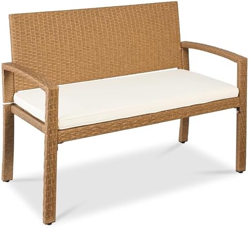 Outdoor Furniture Cushion - Banco de Jardim para 2 Pessoas