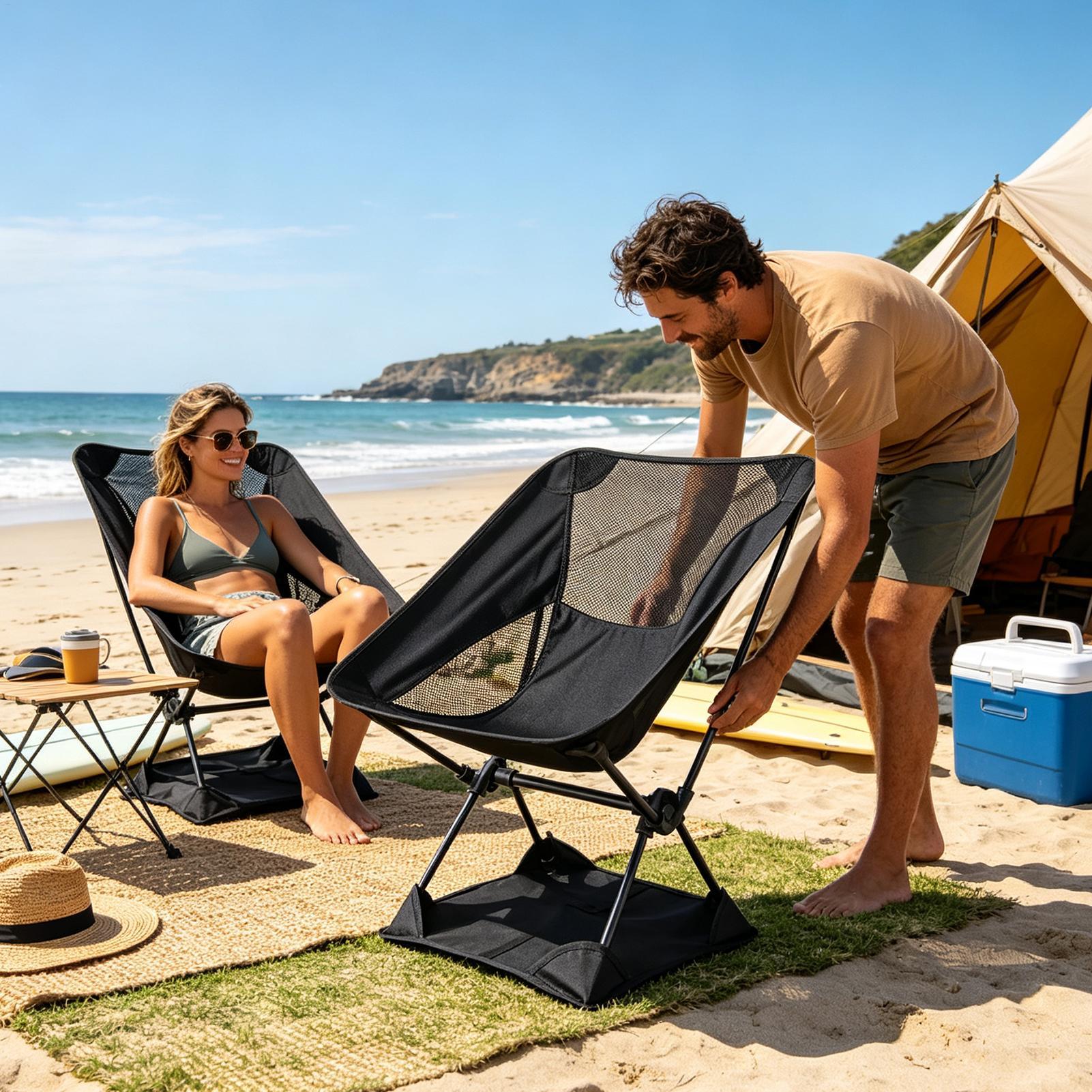Outdoor Furniture Used - Manta de Chão Oxford Antiderrapante para