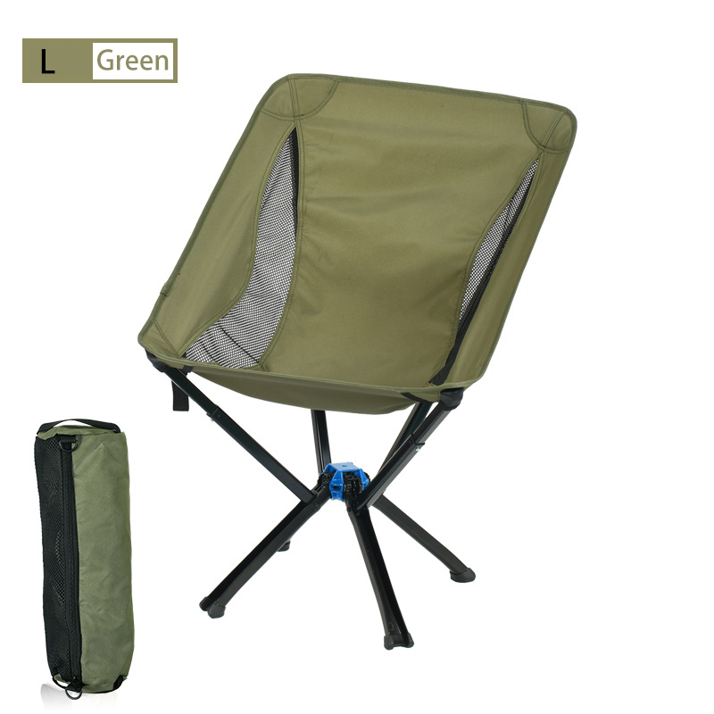 Outdoor Furniture Aluminium - Cadeira de acampamento portátil dobrável pequena,
