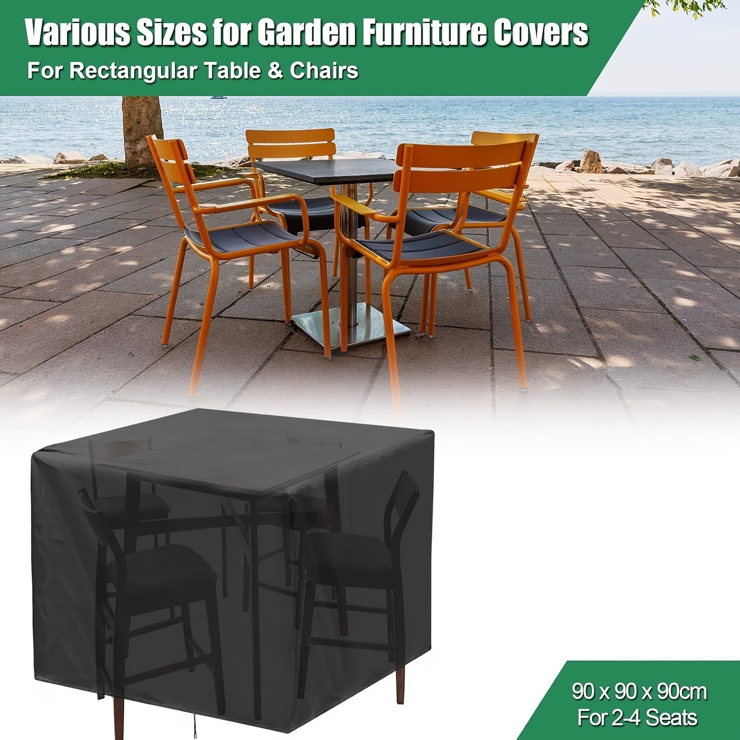Outdoor Furniture Used - Capa para Móveis de Jardim 210D