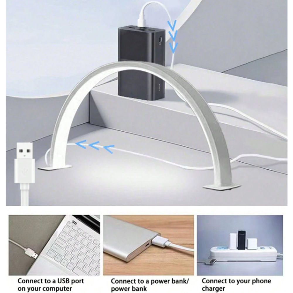 Outdoor Furniture Aluminium - Luminária de Mesa LED USB 5V