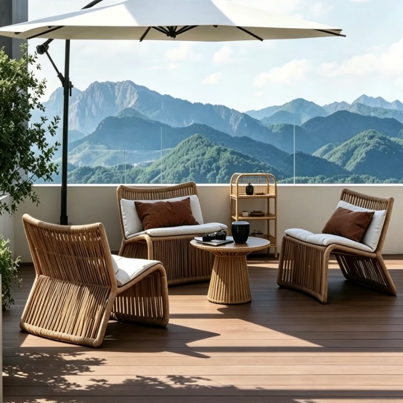 Outdoor Furniture One Piece - Conjunto de três peças de móveis