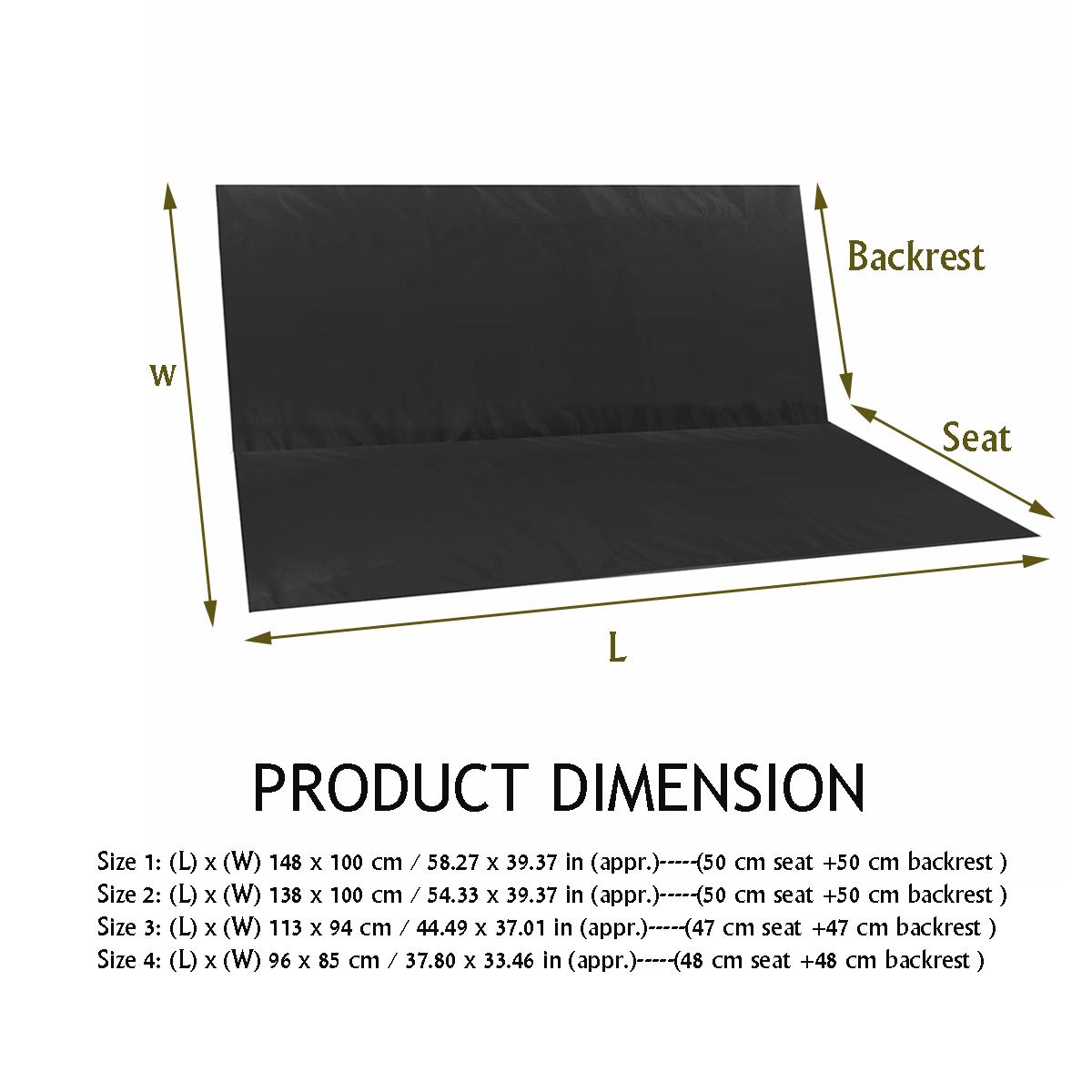 Outdoor Furniture Rocking Chair - 2/3 seater swing cover cadeira banco