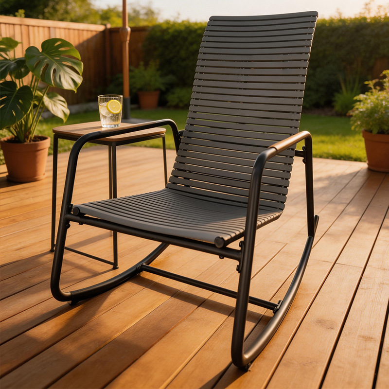 Outdoor Furniture Rocking Chair - Cadeira de Balanço HYS para Exterior,