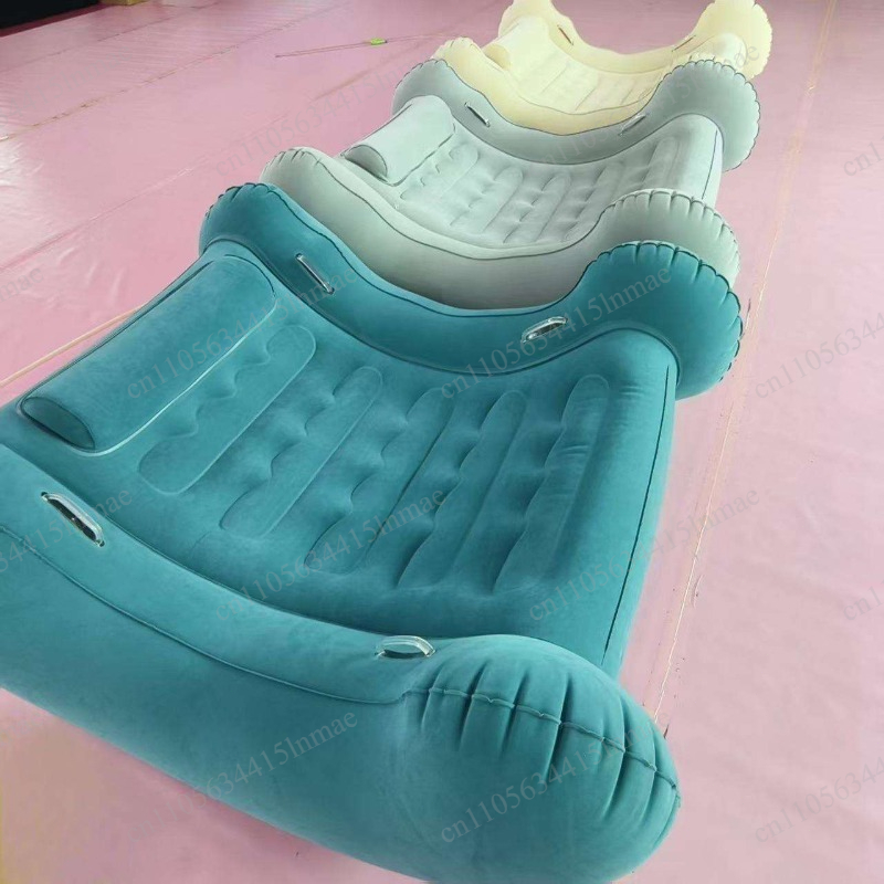 Outdoor Furniture Rocking Chair - Sofá Inflável de PVC com Braços,