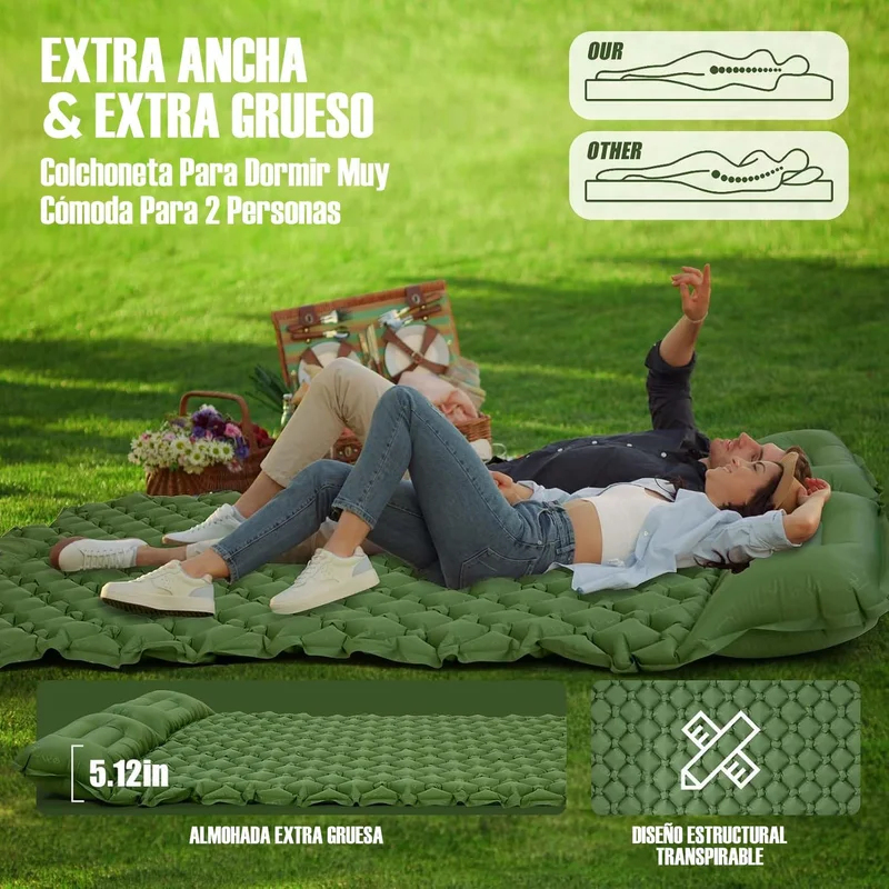 Colchão de Ar Duplo para Campi - Outdoor Daybed Furniture avaliação e preço