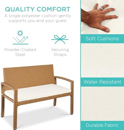 Banco de Jardim para 2 Pessoas - Outdoor Furniture Cushion avaliação e preço