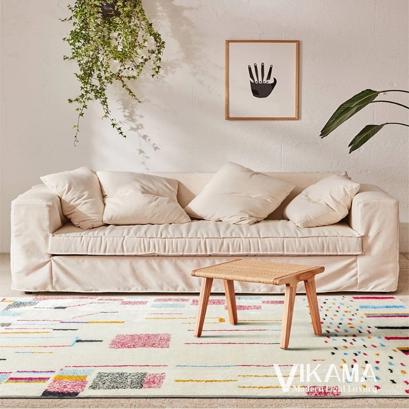 Vikama sala de estar tapete pe - Outdoor Daybed Furniture avaliação e preço
