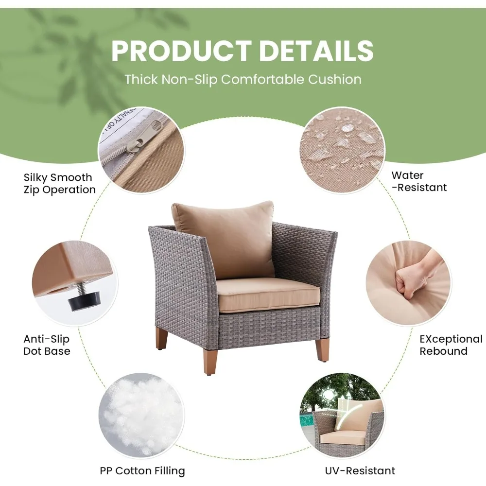 Conjunto de móveis de pátio de - Outdoor Furniture Loveseat avaliação e preço