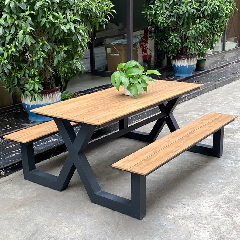 Banco Moderno de Madeira Maciç - Outdoor Furniture One Piece avaliação e preço