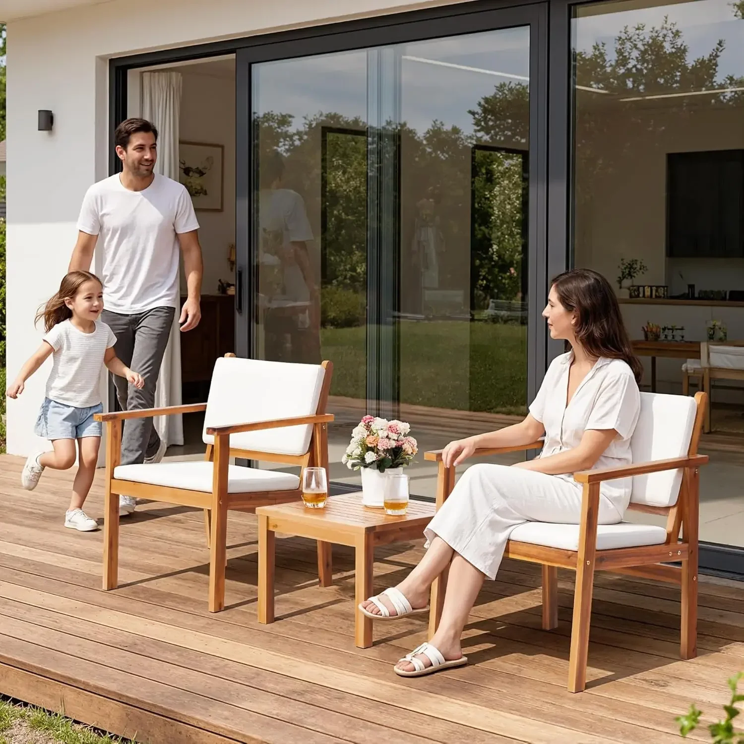 Conjunto de Móveis para Pátio  - Outdoor Furniture Cushion avaliação e preço