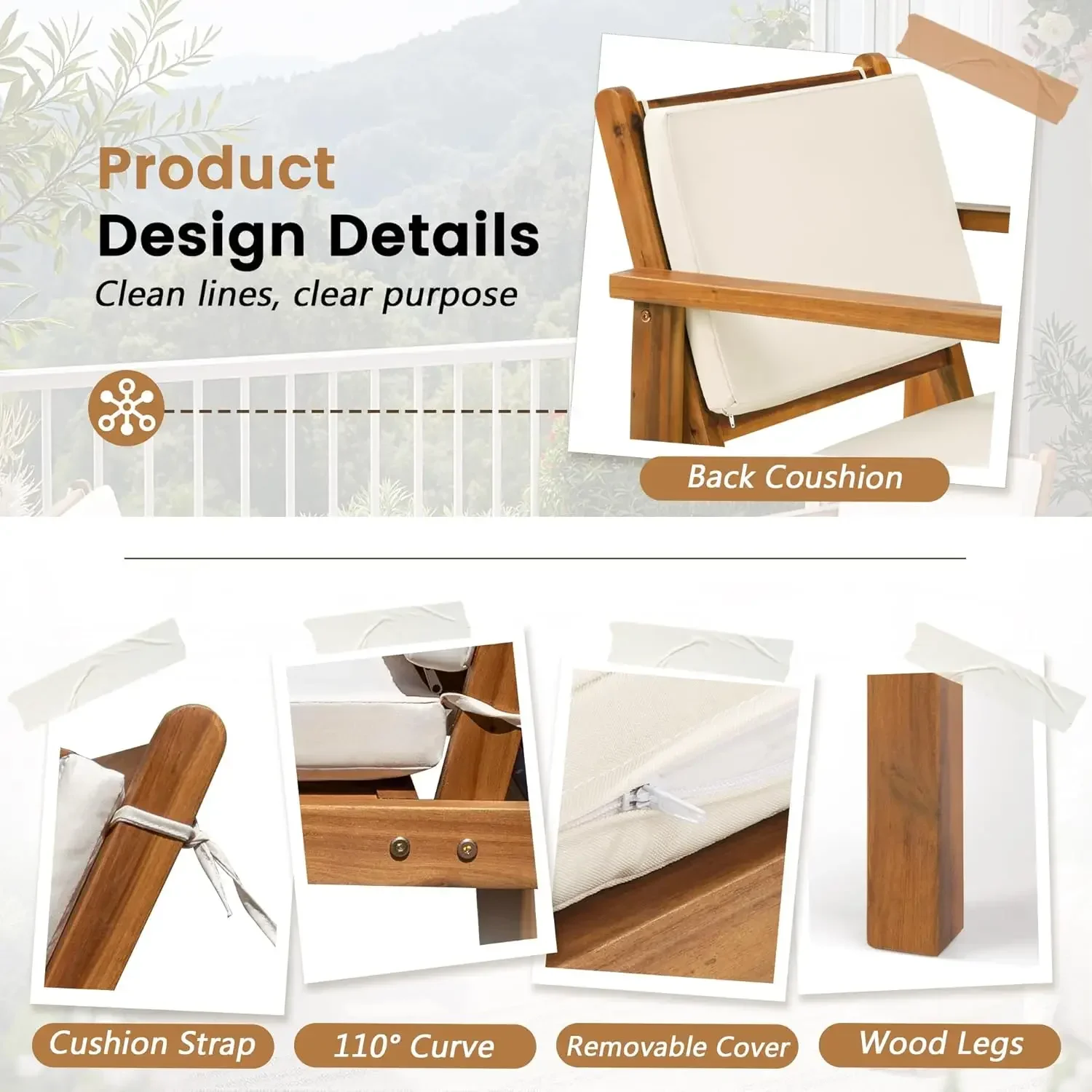 Conjunto de Móveis para Pátio  - Outdoor Furniture Cushion avaliação e preço