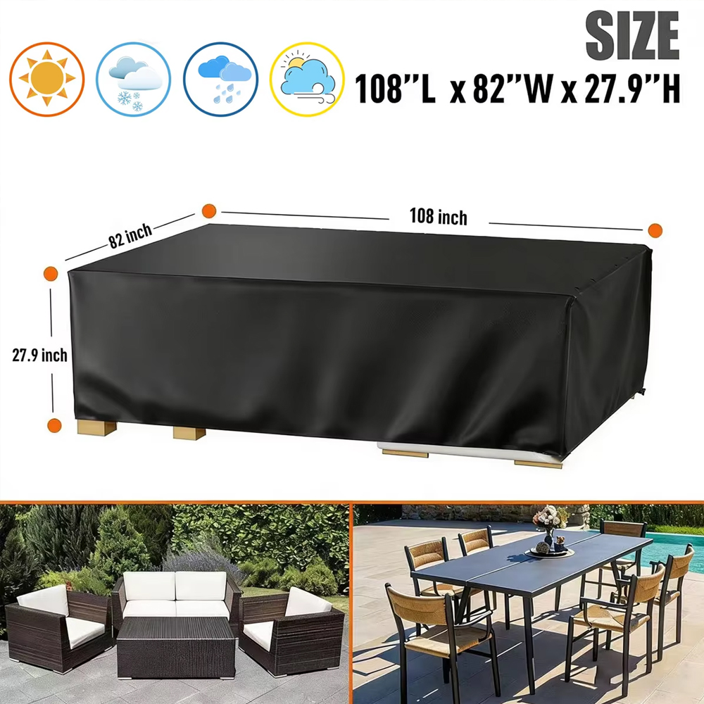 Capa Protetora Impermeável 210 - Outdoor Furniture Table And Chairs avaliação e preço