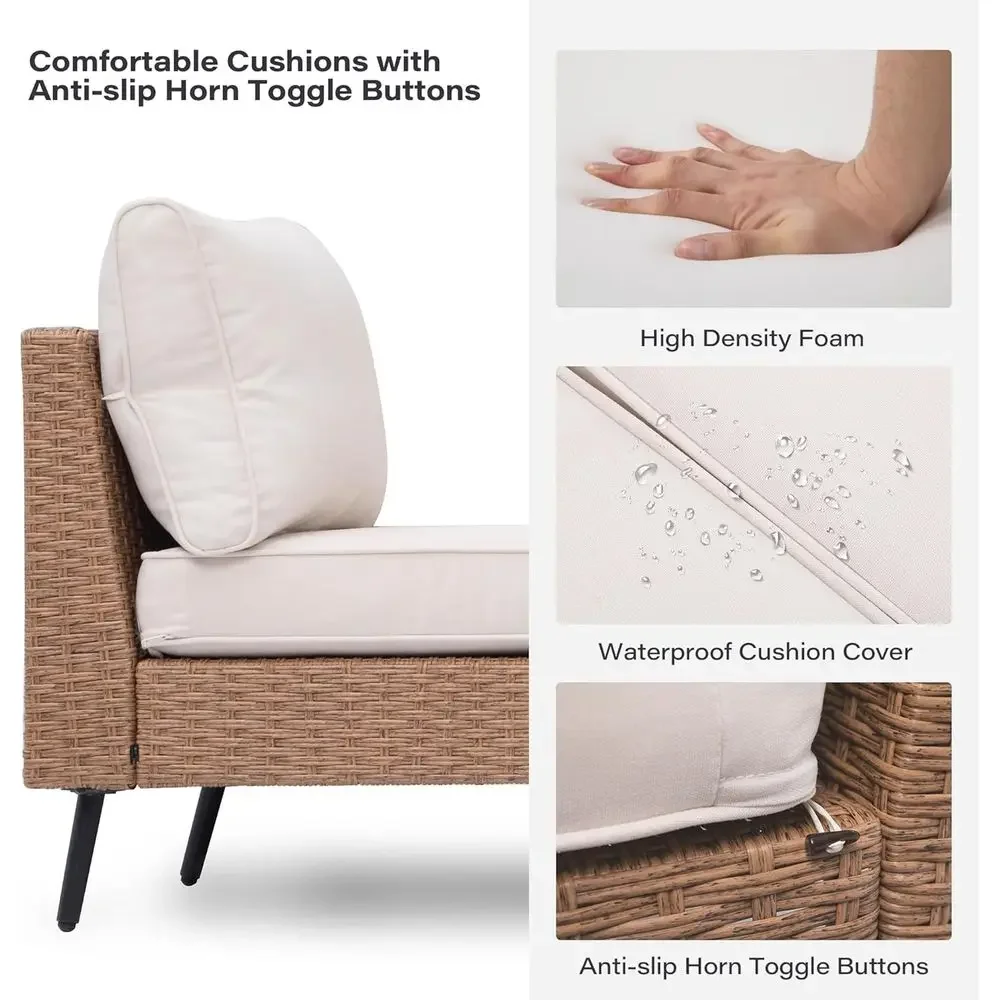 Conjunto de Sofá Seccional de  - Outdoor Furniture One Piece avaliação e preço