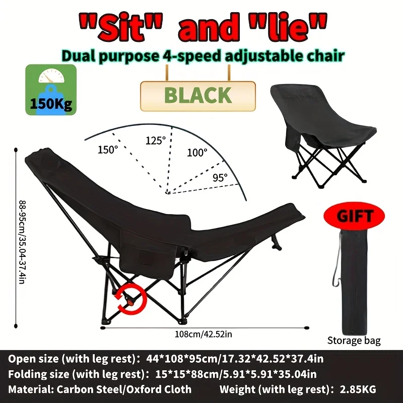 Cadeira dobrável portátil ajus - Outdoor Furniture Used avaliação e preço