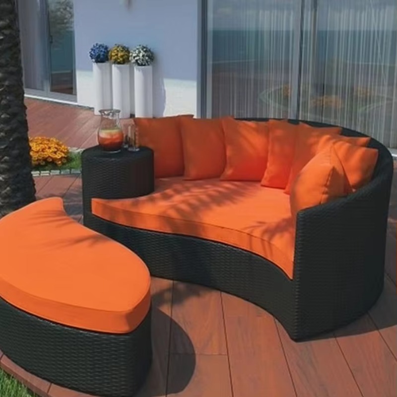 Atacado de Fábrica: Camas de S - Outdoor Daybed Furniture avaliação e preço