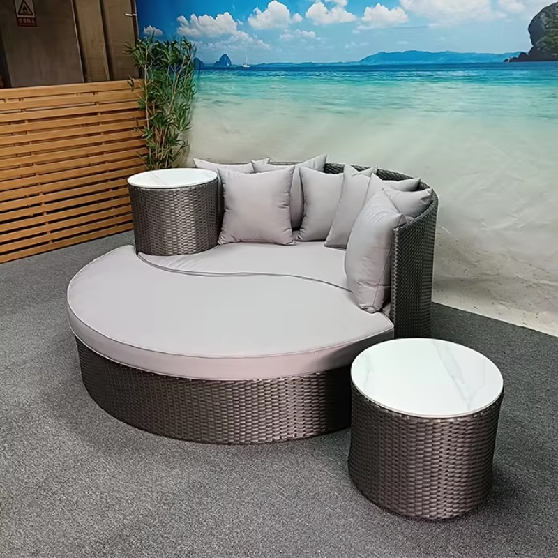 Atacado de Fábrica: Camas de S - Outdoor Daybed Furniture avaliação e preço