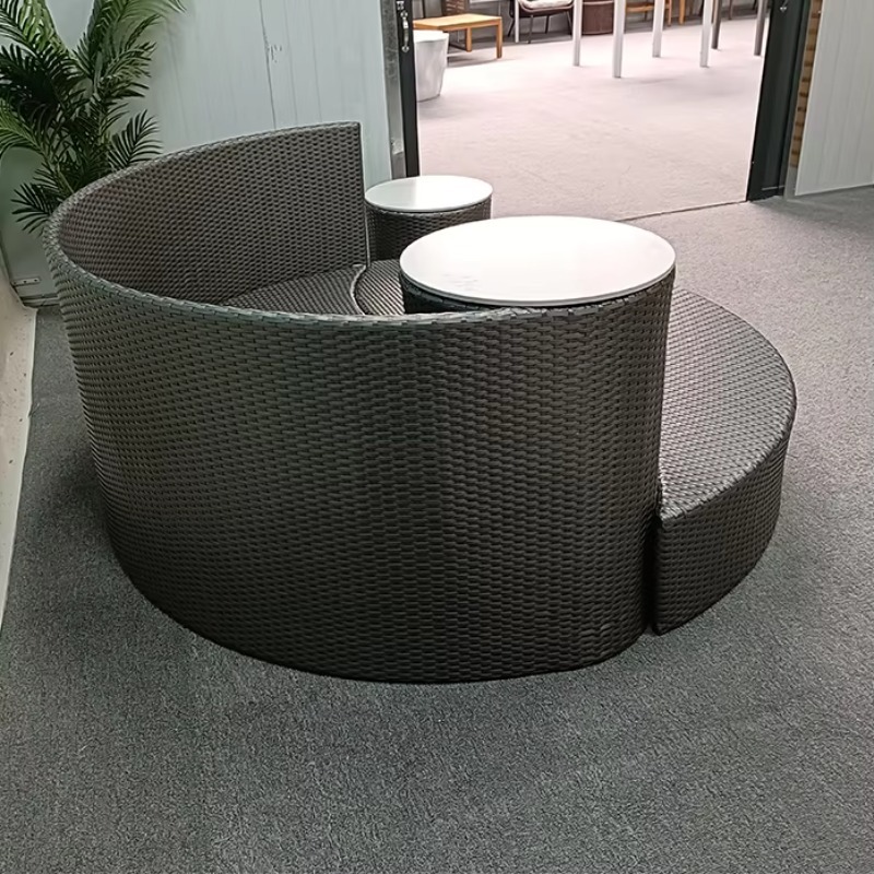 Atacado de Fábrica: Camas de S - Outdoor Daybed Furniture avaliação e preço