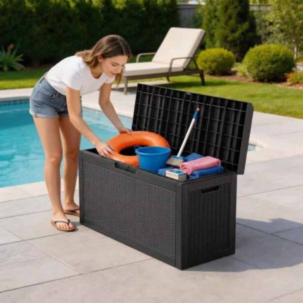Caixa de Armazenamento Externa - Outdoor Furniture Cushion avaliação e preço