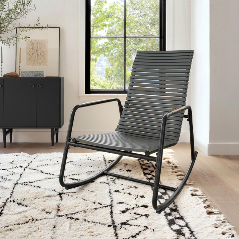 Cadeira de Balanço HYS para Ex - Outdoor Furniture Rocking Chair avaliação e preço