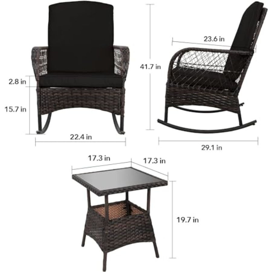 Conjunto de Móveis para Pátio, - Outdoor Furniture Loveseat avaliação e preço