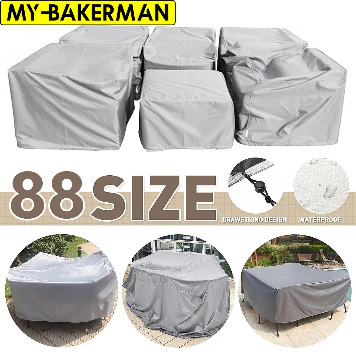 Capas para móveis de pátio à p - Outdoor Furniture Table And Chairs avaliação e preço