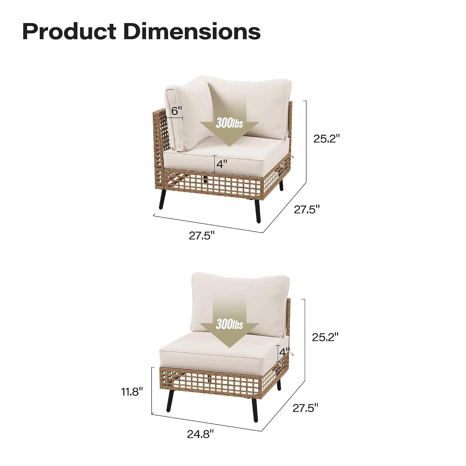 Conjunto de Móveis de Jardim e - Outdoor Furniture Cushion avaliação e preço