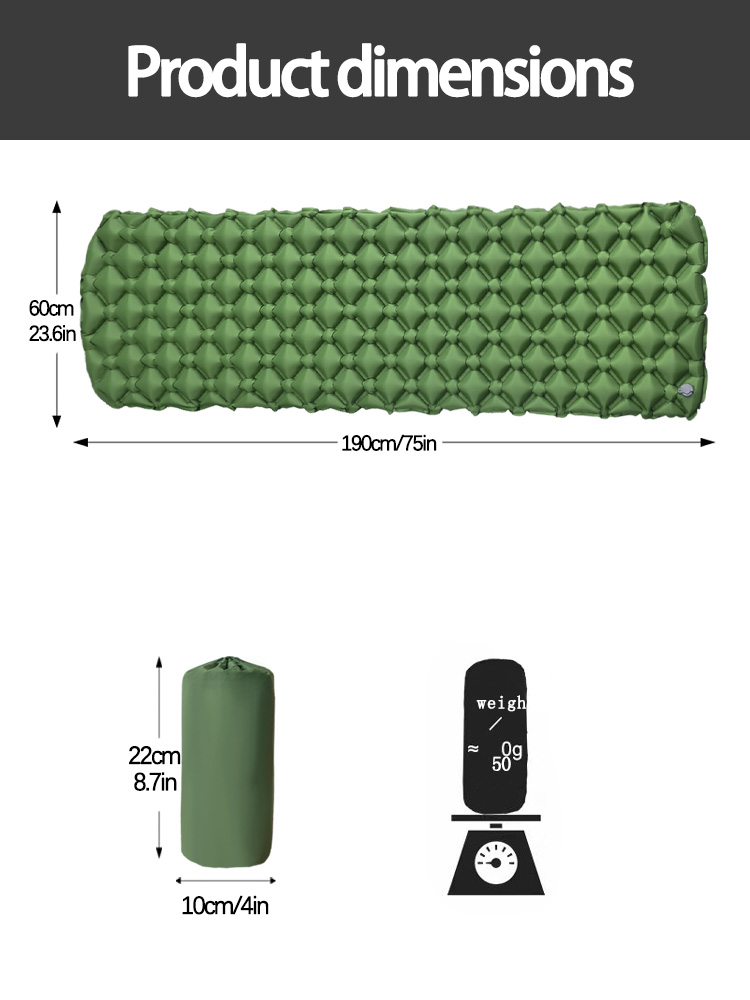 Colchão Inflável para Camping  - Outdoor Daybed Furniture avaliação e preço