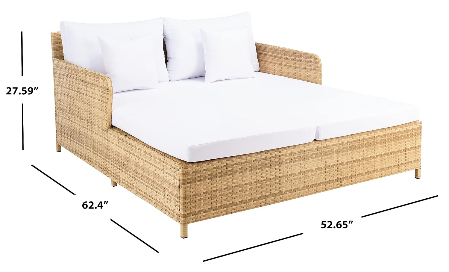 Cadeo Daybed para Exterior, Es - Outdoor Daybed Furniture avaliação e preço